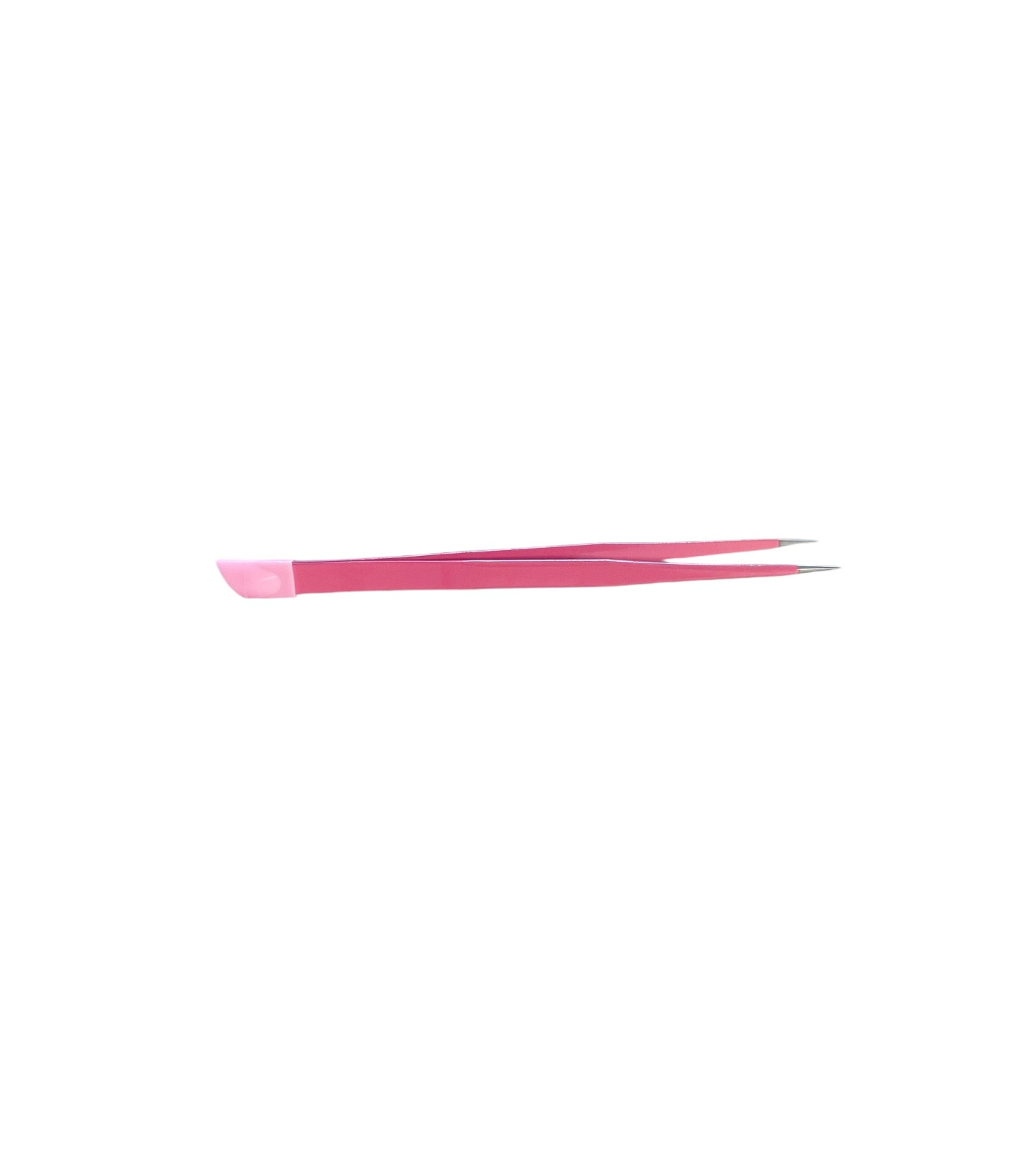 Precision Tweezers for Nail Stickers, Black and Pink Tweezers for Easy Application, Stainless Steel Nail Art Tools