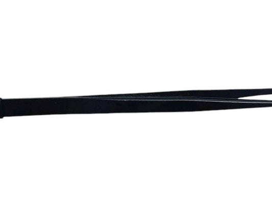Precision Tweezers for Nail Stickers, Black and Pink Tweezers for Easy Application, Stainless Steel Nail Art Tools